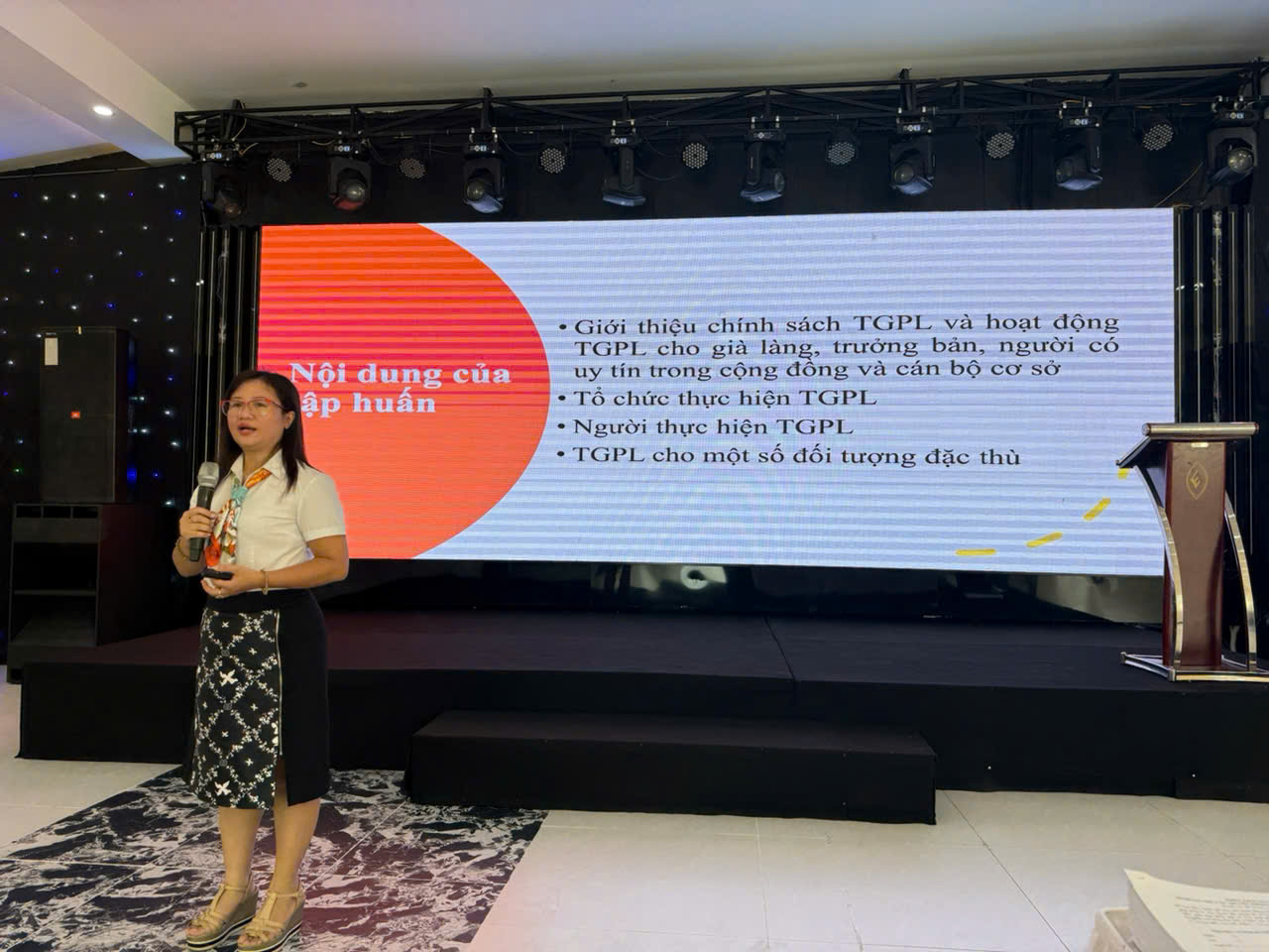 Báo cáo viên LS Nguyễn Ngọc Lan - Công ty Luật TNHH LS Ngọc Lan và Cộng sự, giảng viên Trường ĐH Đại Nam