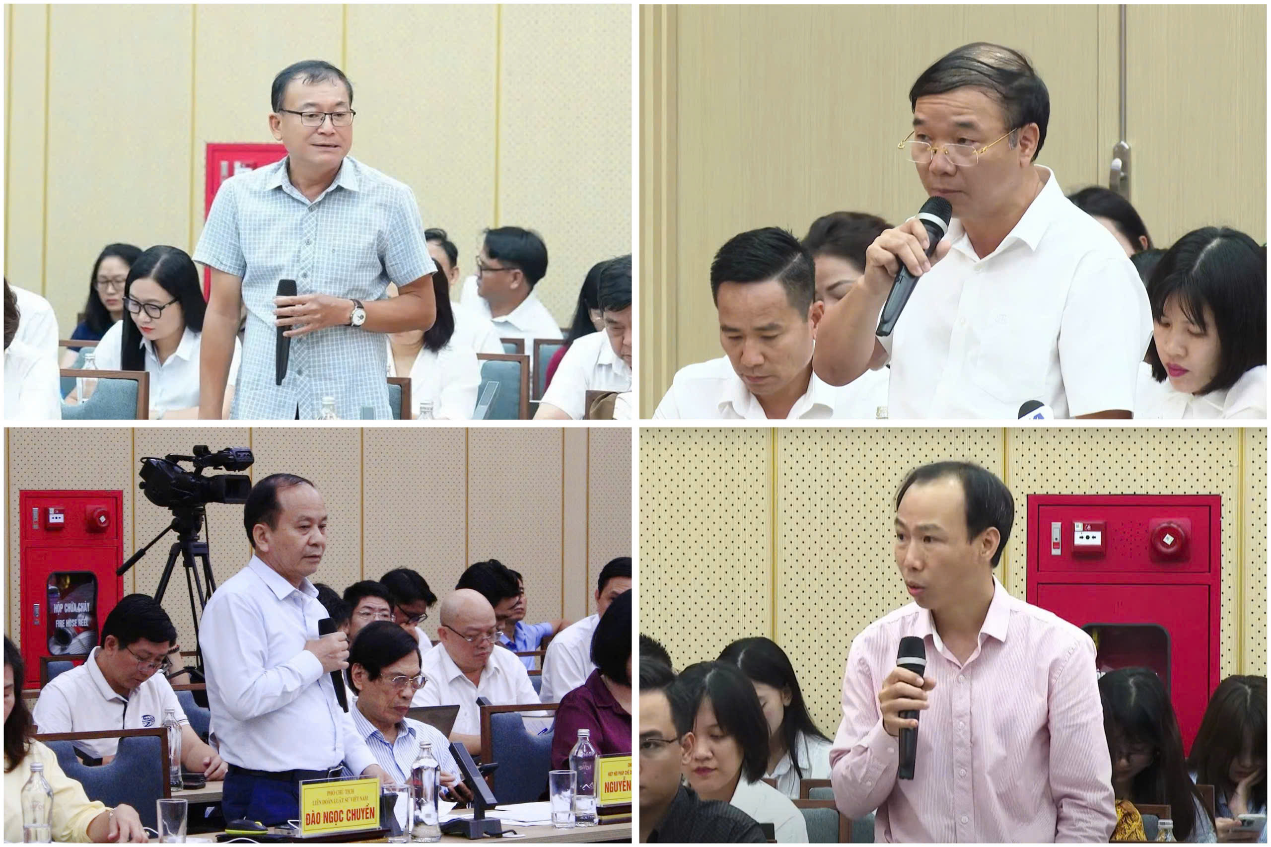 Các ý kiến phát biểu tại Hội thảo.